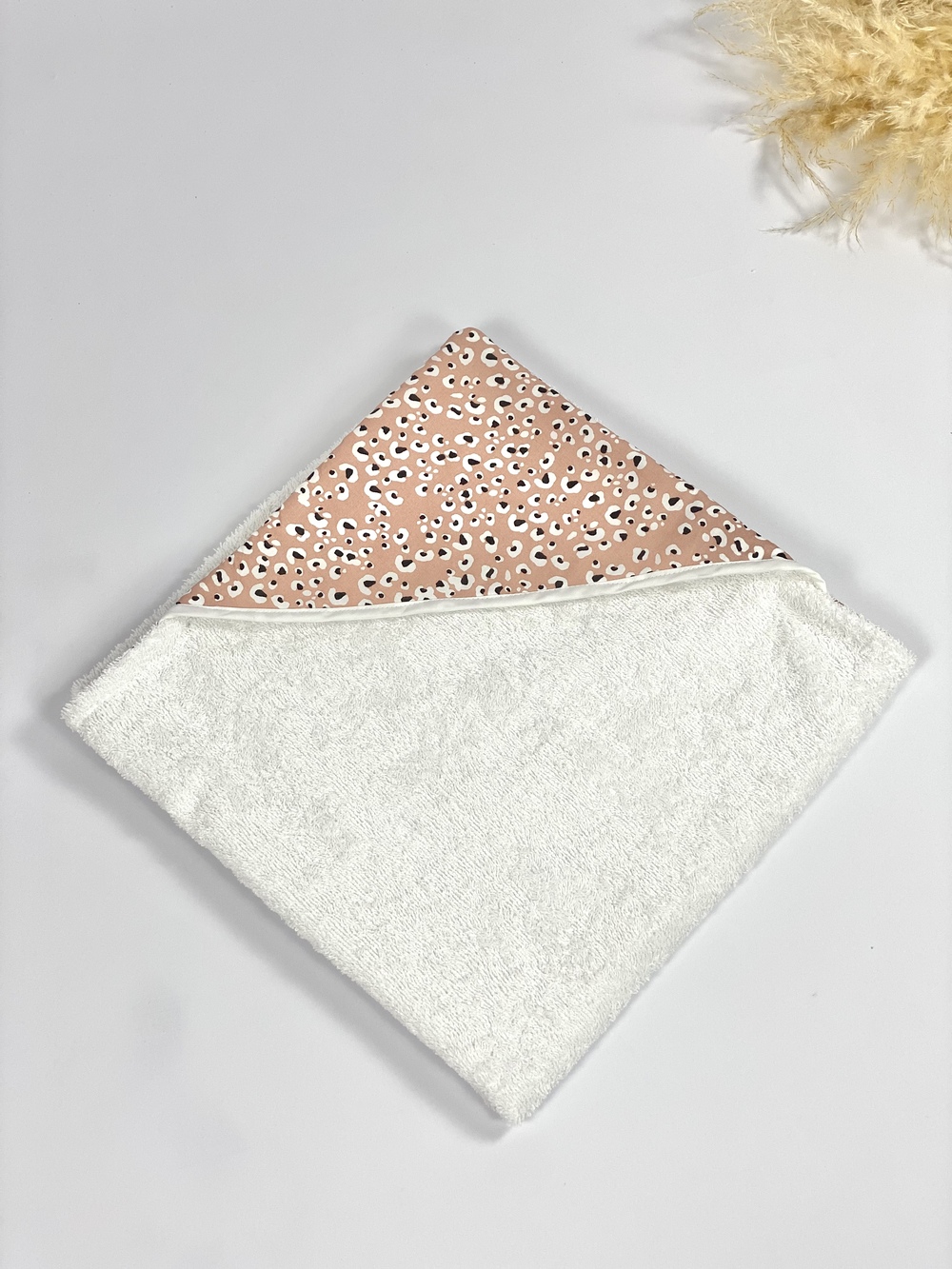 Animal Print baby hooded towel