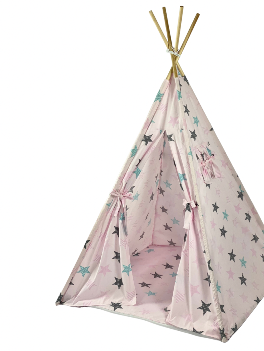 Children's Tent - teepee tent Stars And Pink