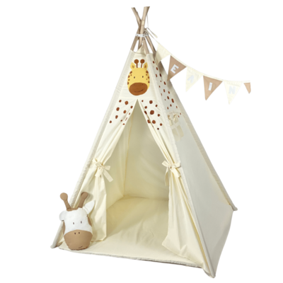 Children's Tent - teepee tent Giraffe