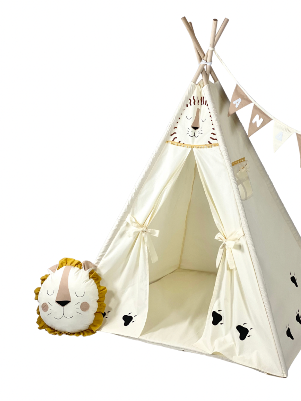 παιδική-σκηνή-teepee tent Lion