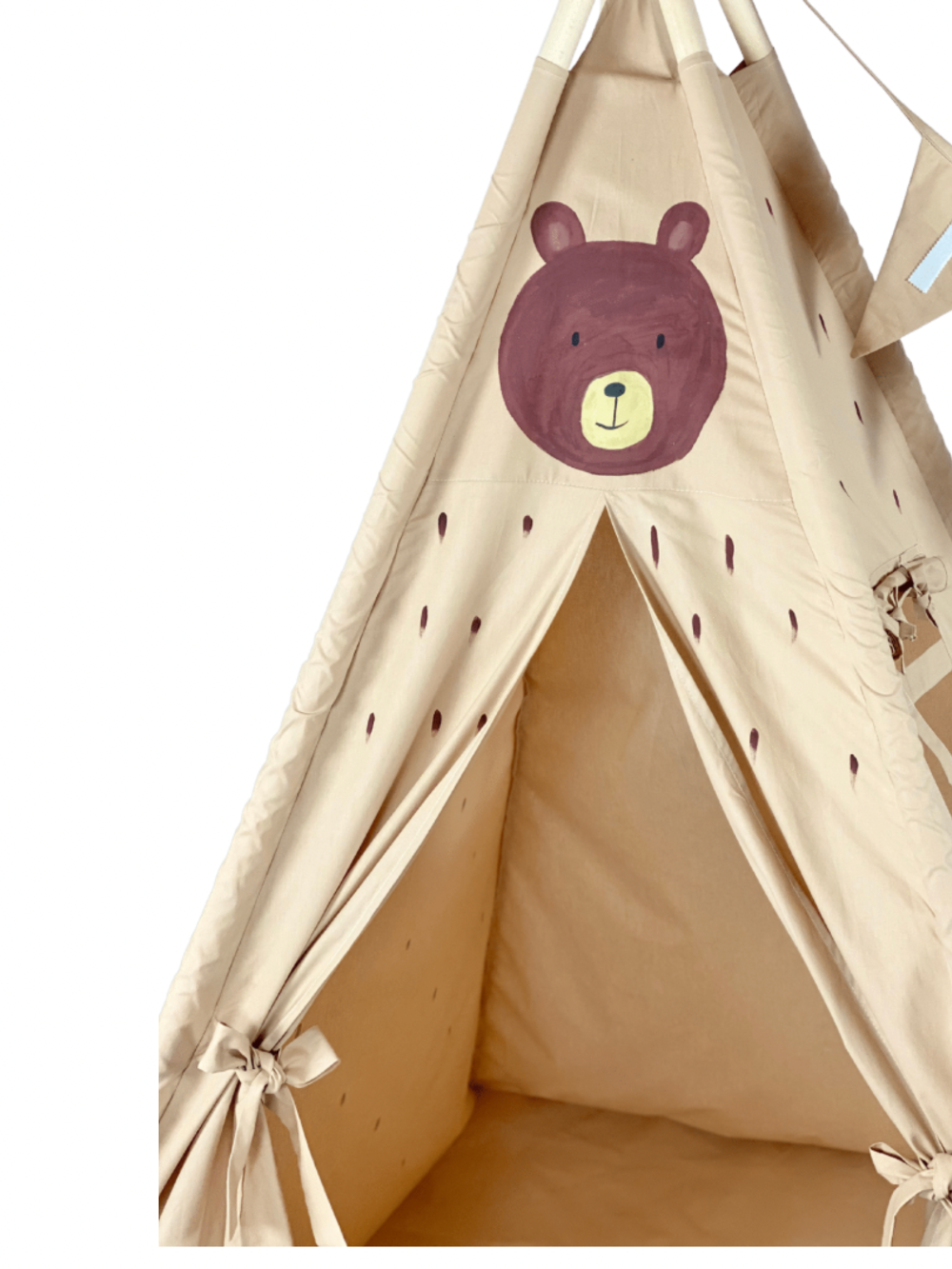Children's Tent - teepee tent Bear
