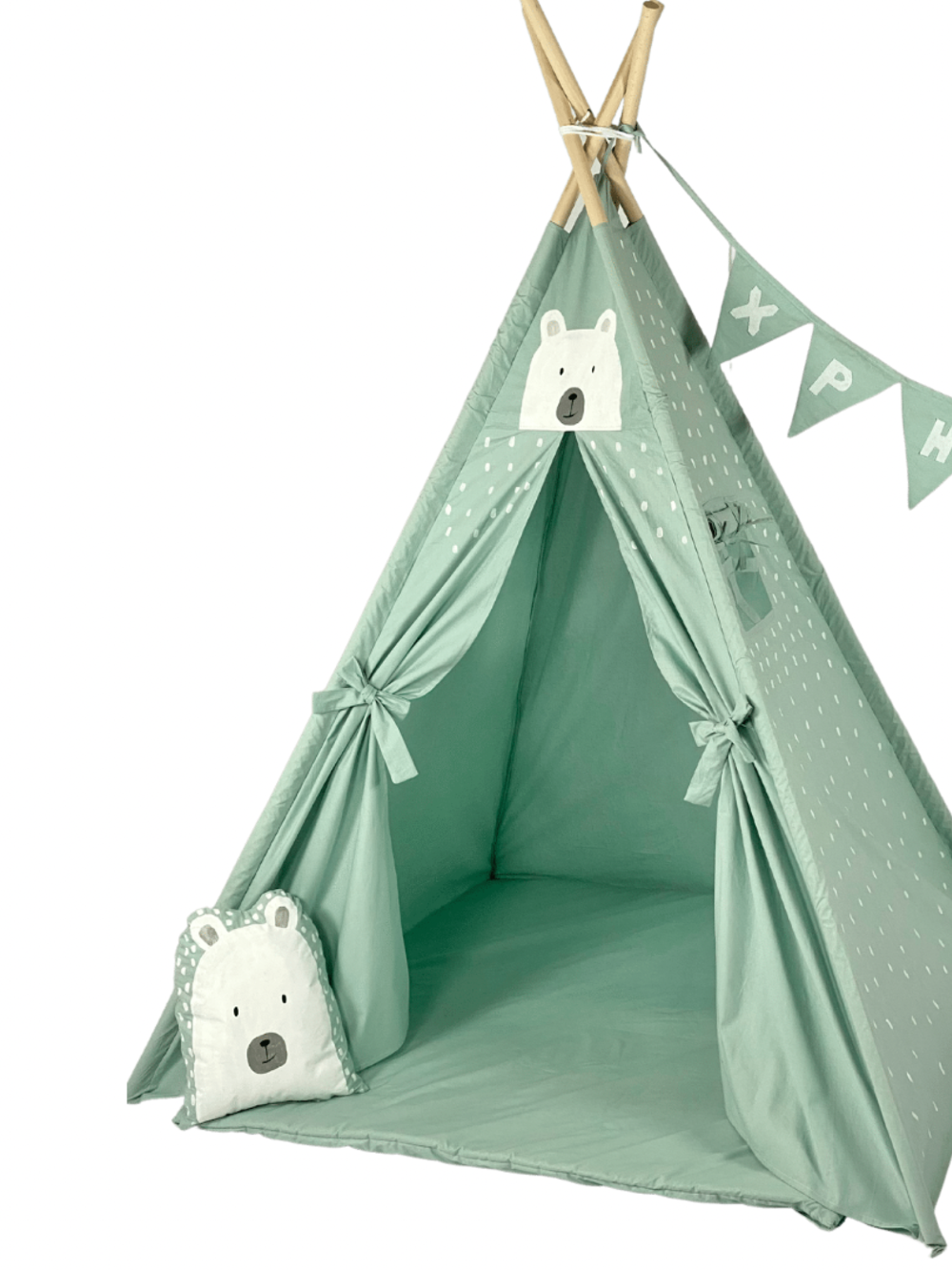 Children's Tent - teepee tent Polar Bear