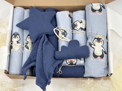 Penguin Baby Box