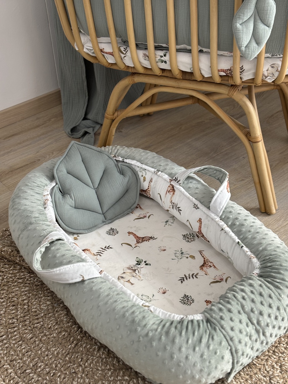 Παιδική Φωλιά - Baby Nest Animal Print