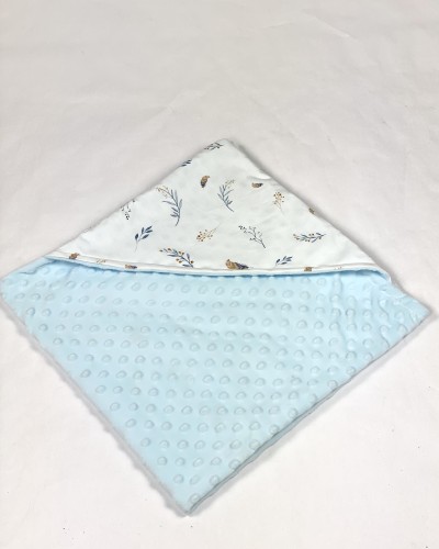 Blue Feathers Exit Blanket
