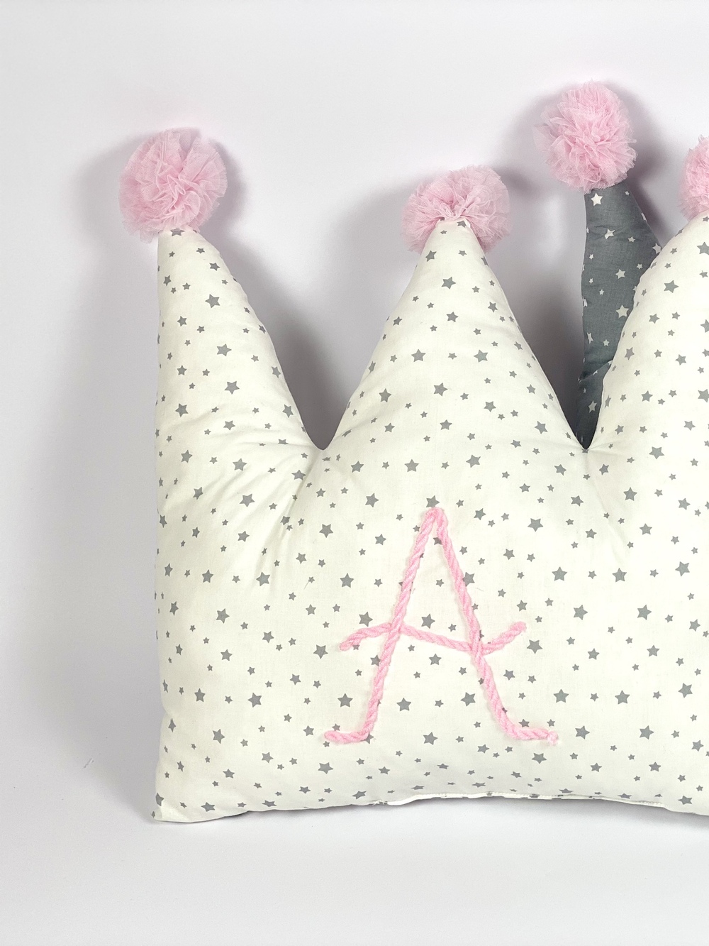 Children's Decorative Pillow Crown