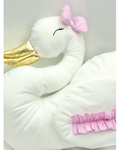 Children's Decorative Pillow Swan