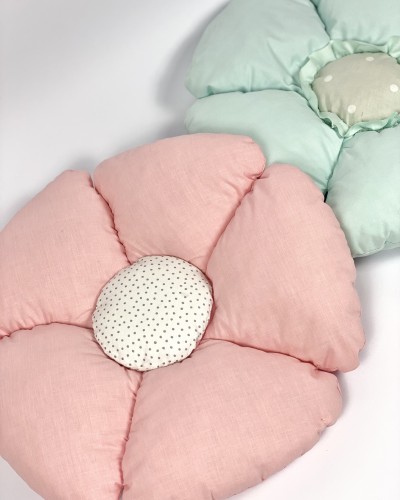 Children's decorative flower pillow