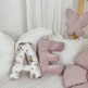 Children's Decorative Pillow Monogram Spring