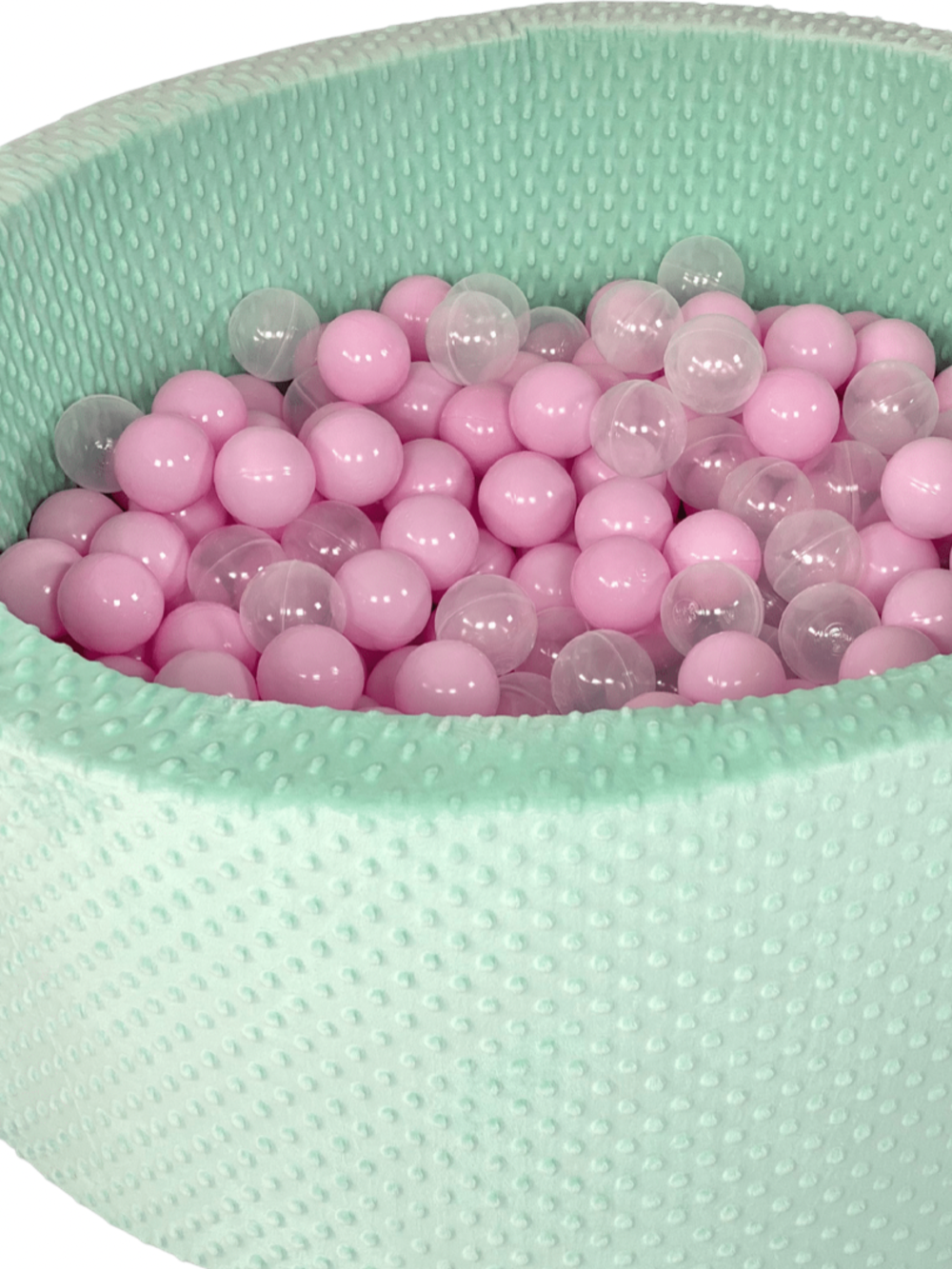 Children's Pool With Velvet Pink Balls