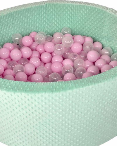Children's Pool With Velvet Pink Balls