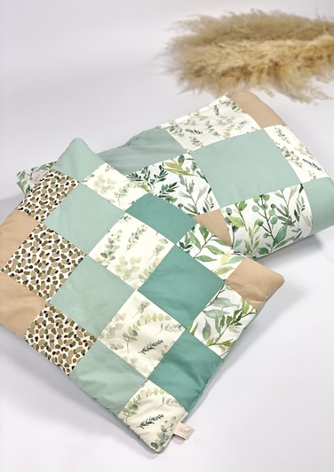 Παπλωματάκι Patterns με μαξιλάρι