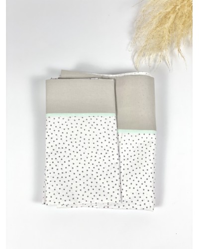 Dots Bed Sheets Set