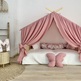 Bed Curtains-Canopy Bed Butterflies