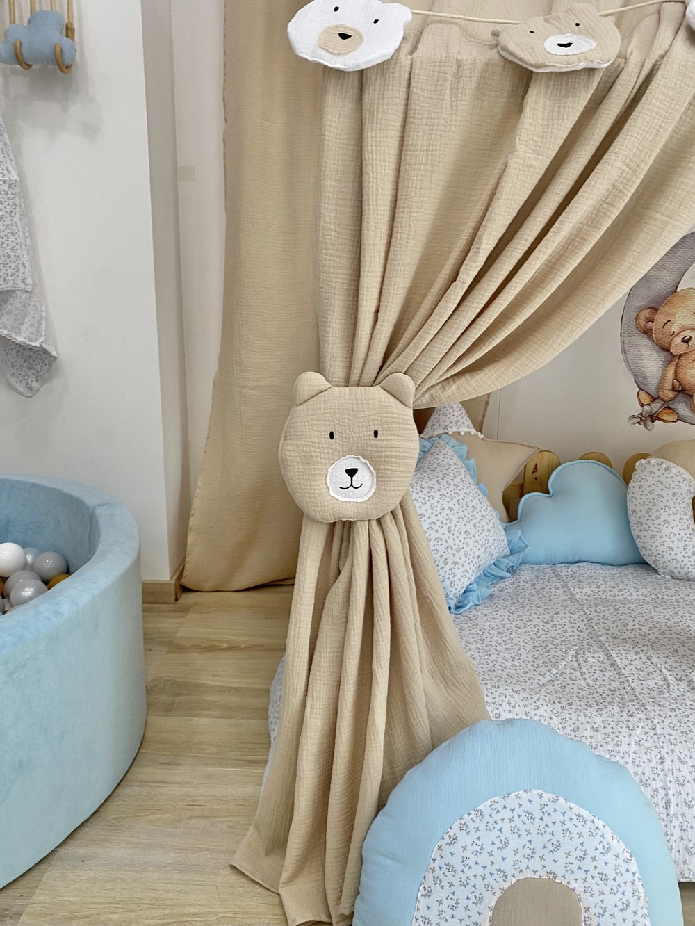 Κουρτίνες κρεβατιού-Canopy Sweet Bear