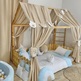 Bed Curtains-Canopy Bed Sweet Bear