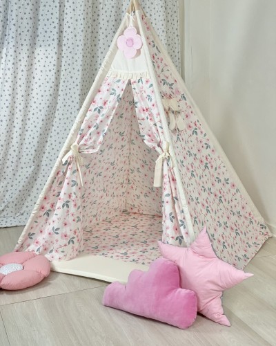 Children's Tent - Teepee Tent Floral