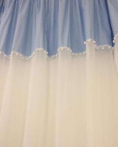 Baby Blue Curtain