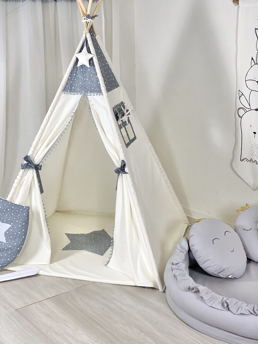 Children's Tent - Teepee Stars